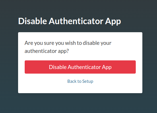 **manage 2FA**