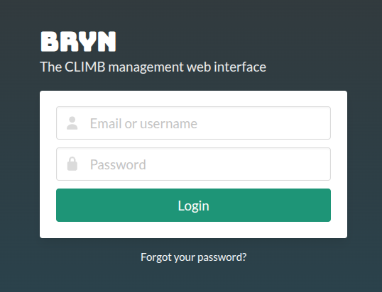 **Bryn password**